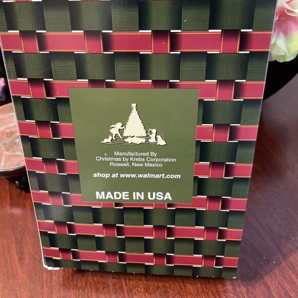 Vintage Christmas By Krebs Round Pink Embellished Glass Ornaments - Set of 8 - Picture 3 of 5